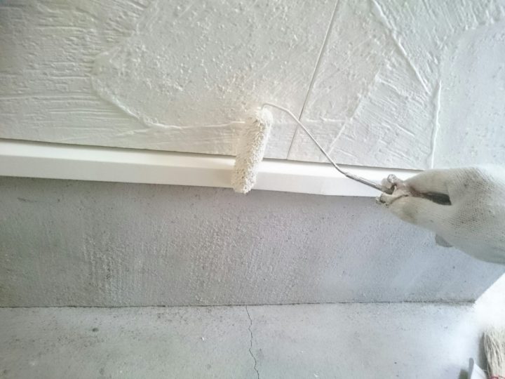 水切り上塗り