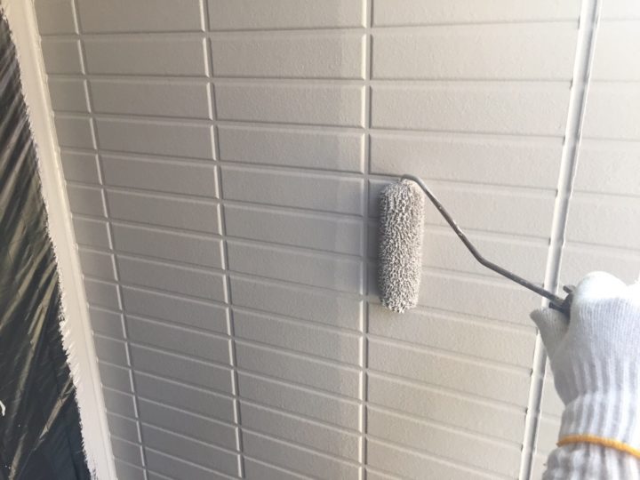 外壁上塗り