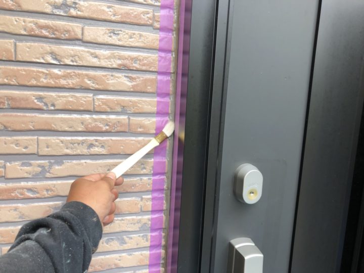 開口部シ-リングプライマ-塗布