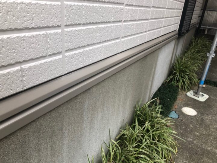 水切り完了全景