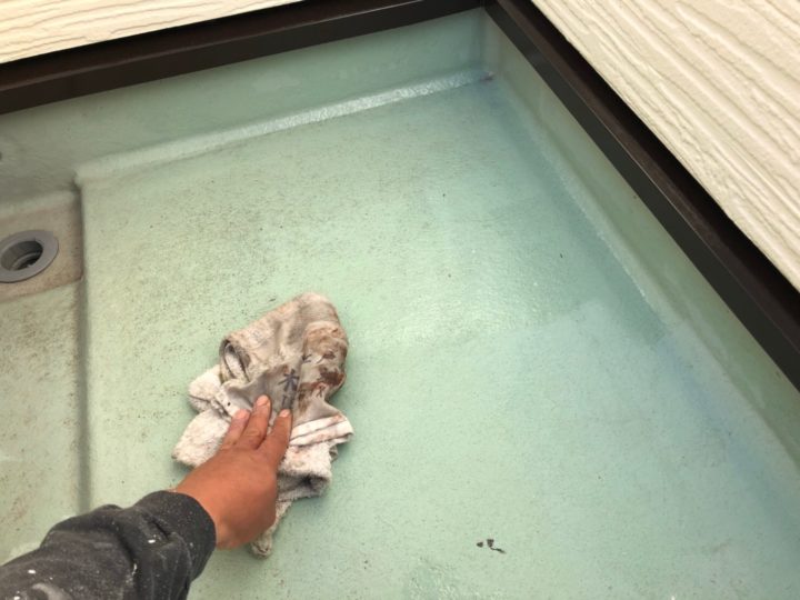 ＦＲＰ防水下地処理