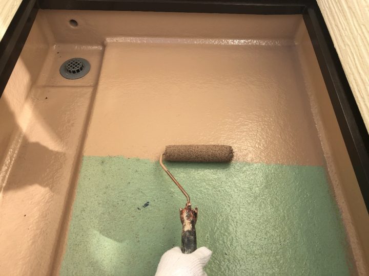 ＦＲＰ防水上塗り