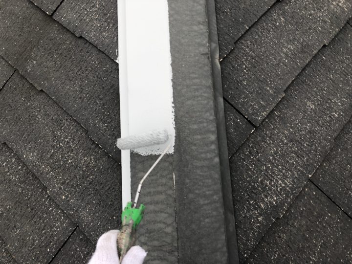 板金部分錆止め塗布