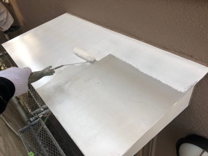 霧除け下塗り
