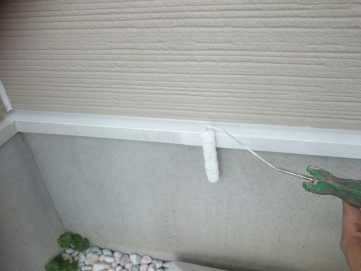 水切り下塗り