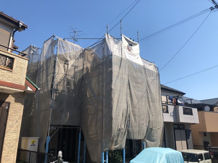 足場組立作業