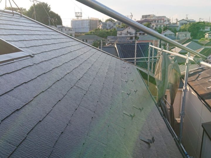 屋根完了全景