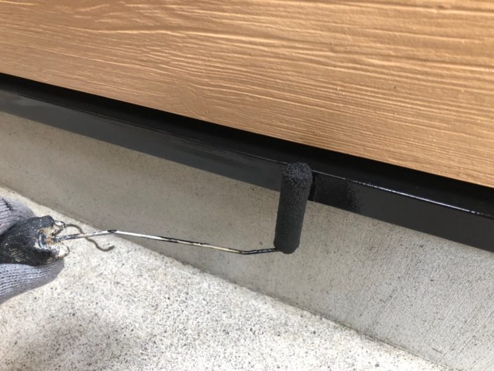 水切り中塗り