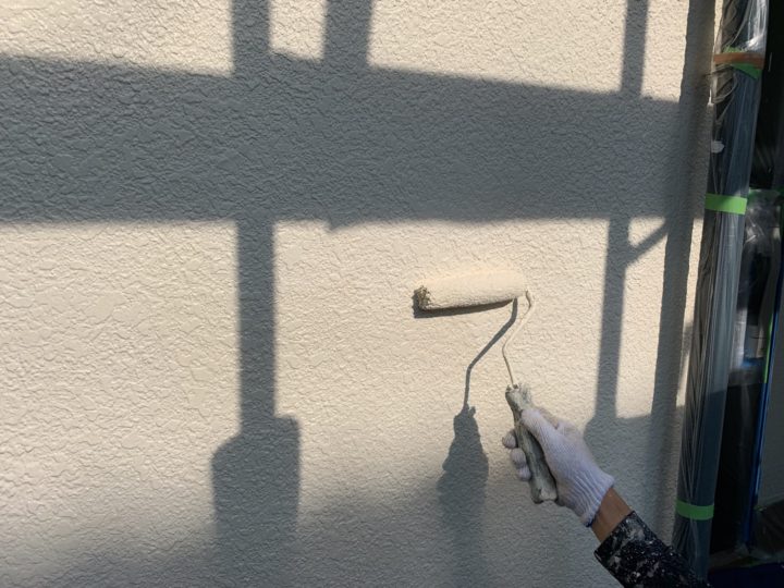 外壁上塗り
