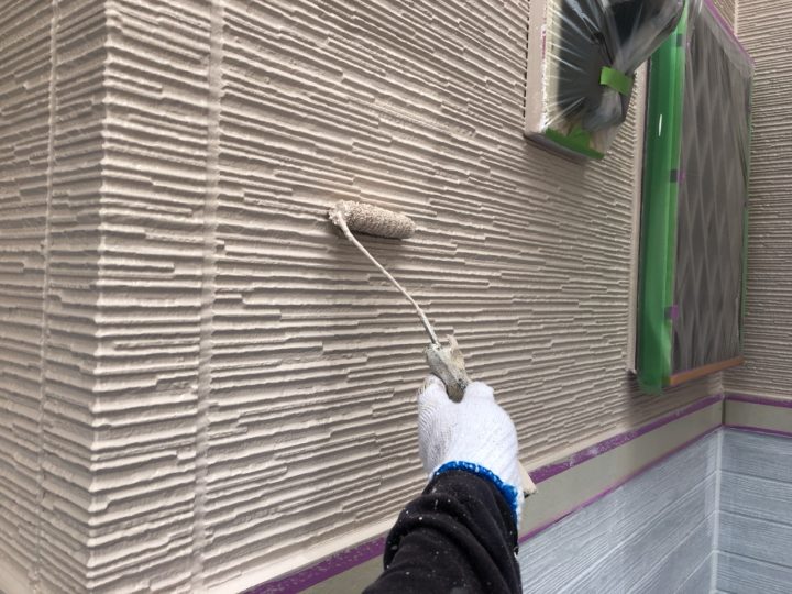 外壁上塗り