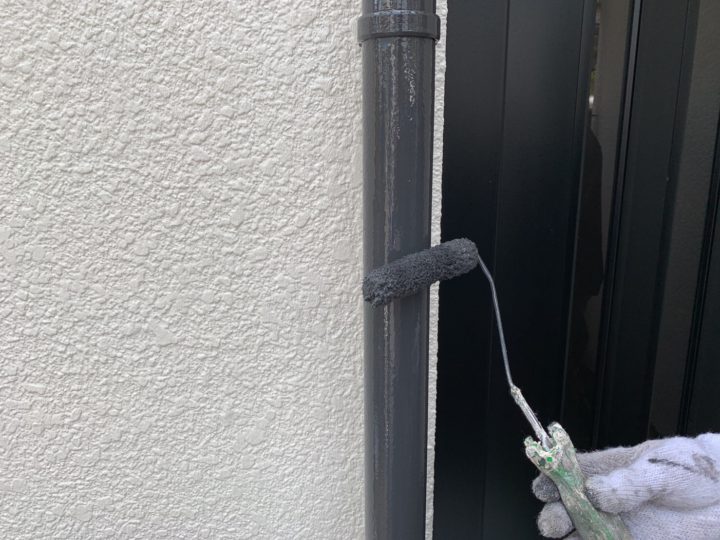 雨樋上塗り