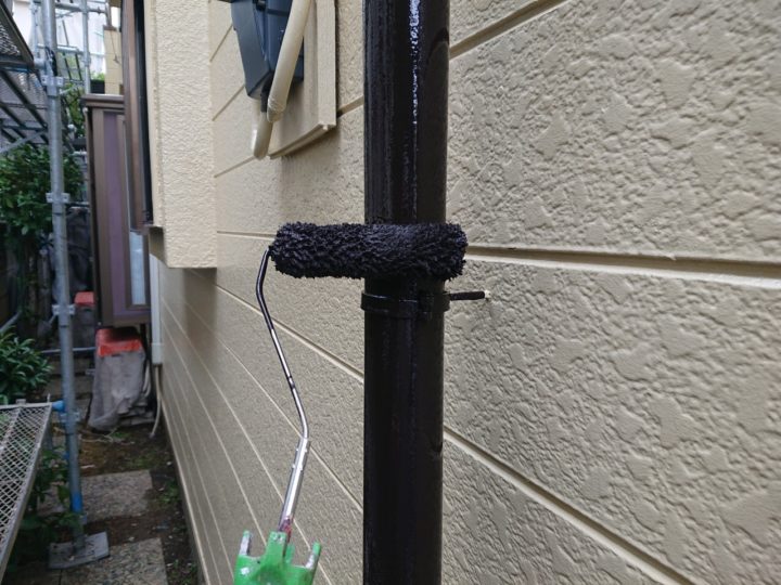 雨樋上塗り
