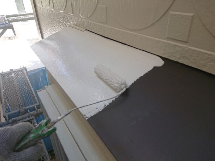 霧除け下塗り