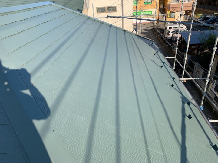 屋根完了全景