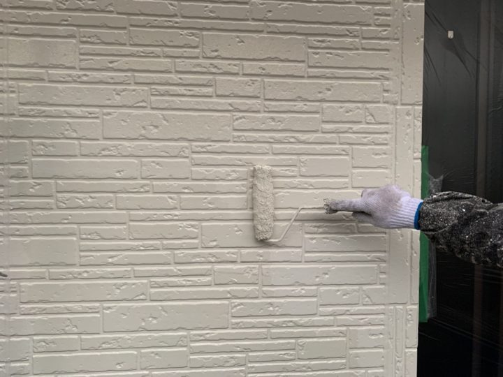 外壁上塗り