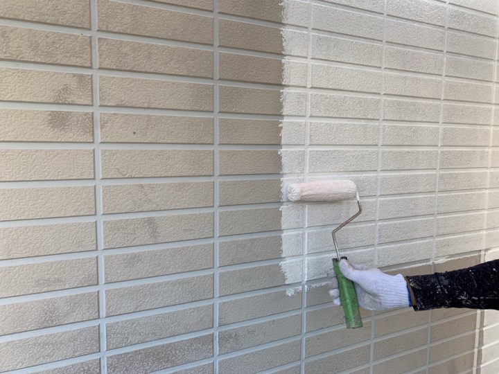 外壁下塗り