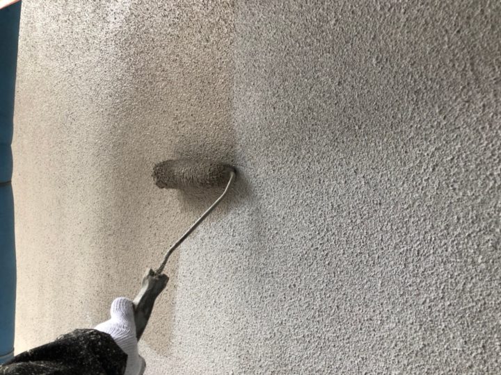 外壁中塗り