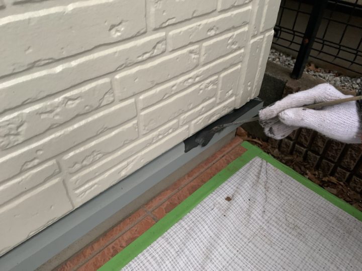 水切り中塗り
