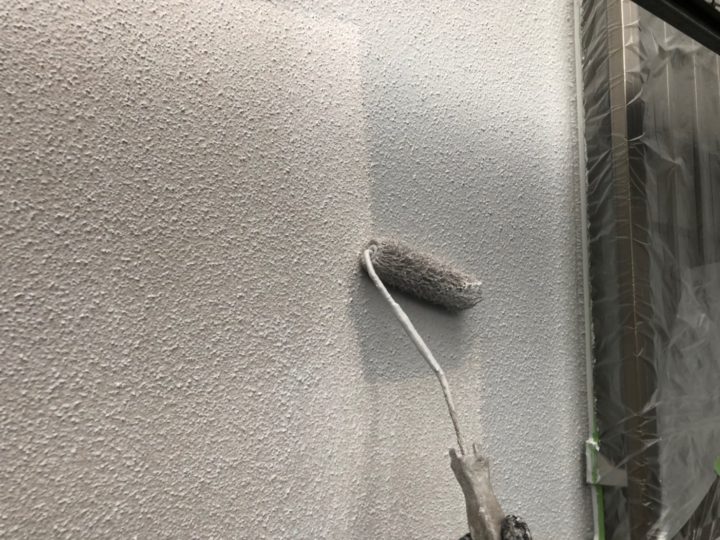 外壁中塗り
