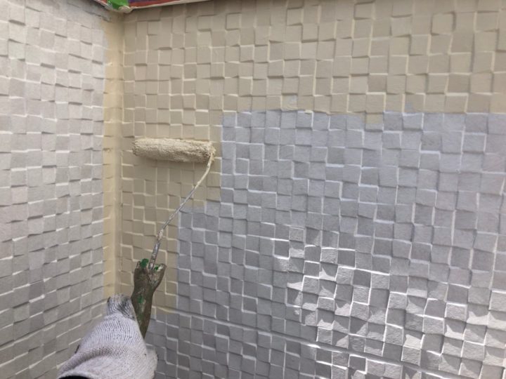 外壁中塗り