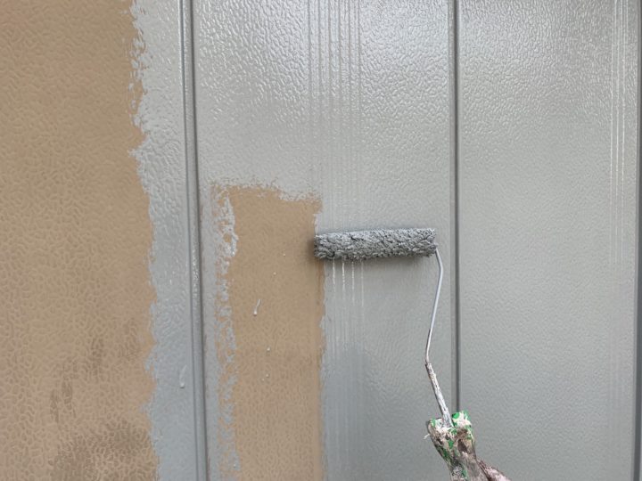 雨戸下塗り