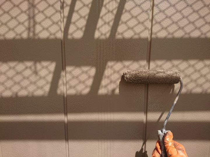 雨戸上塗り