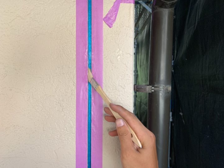 専用プライマ－の塗布