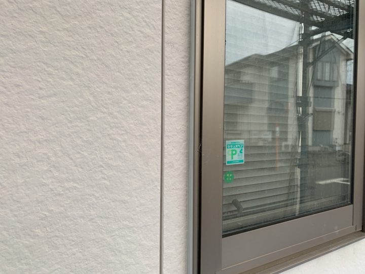 開口部廻りシ－リング完了全景