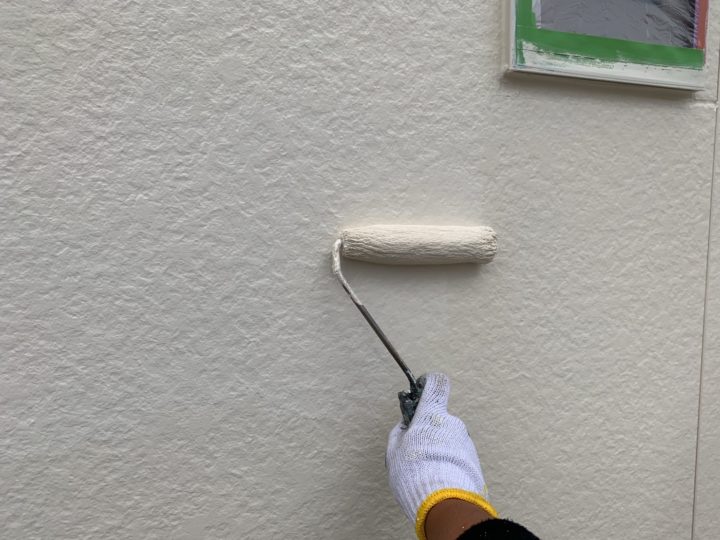 外壁上塗り