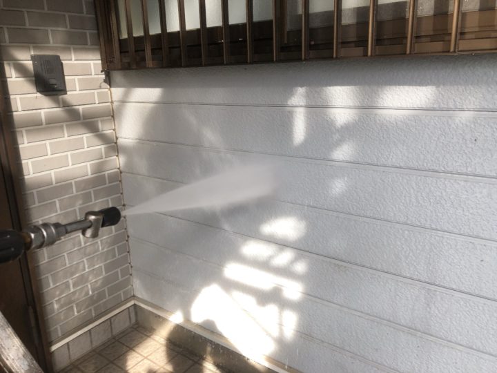 外壁高圧洗浄
