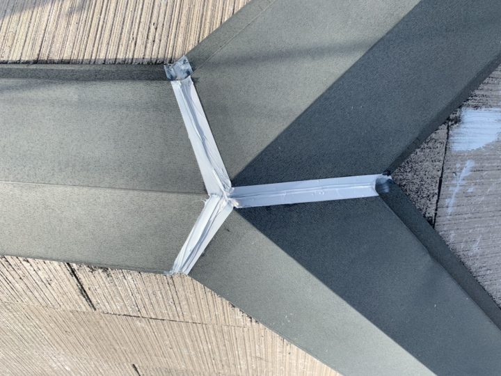 棟板金シ－リング補修施工施工後