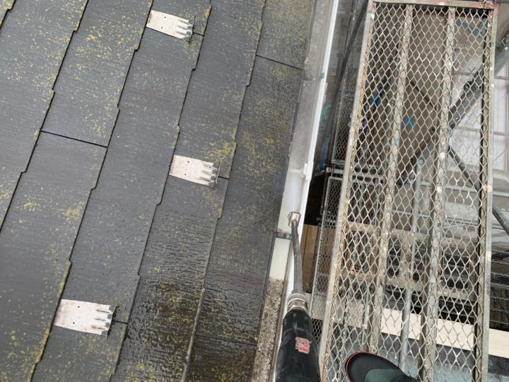 雨樋内部高圧洗浄