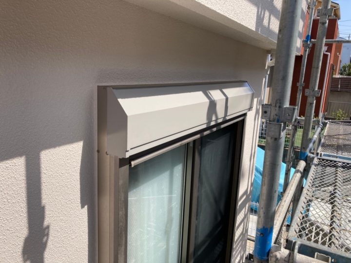 シャッタボックス完了全景