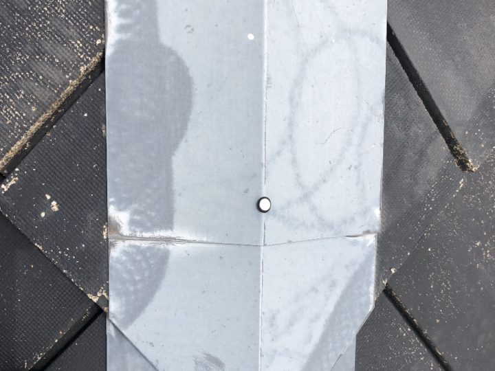 下り板金シーリング施工前