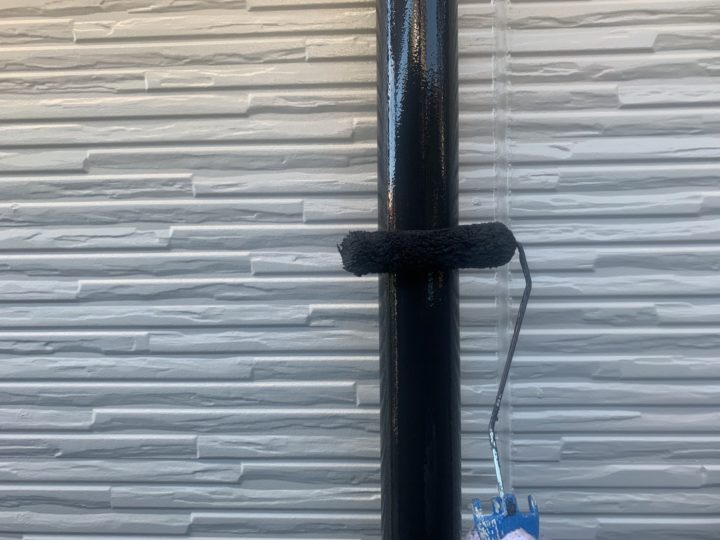 雨樋塗装2回目
