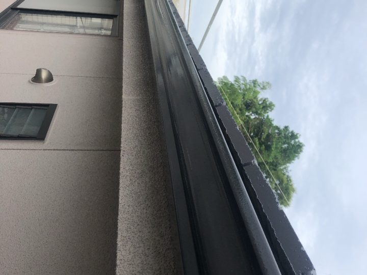 雨樋完了全景