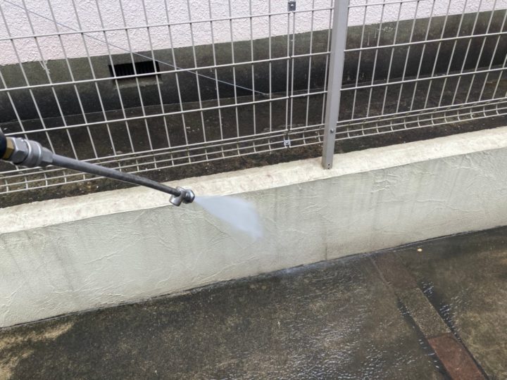 外構高圧洗浄