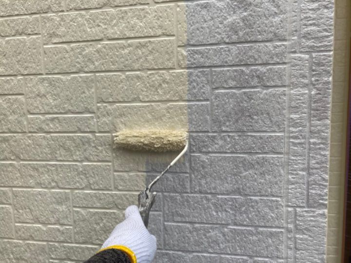 外壁中塗り