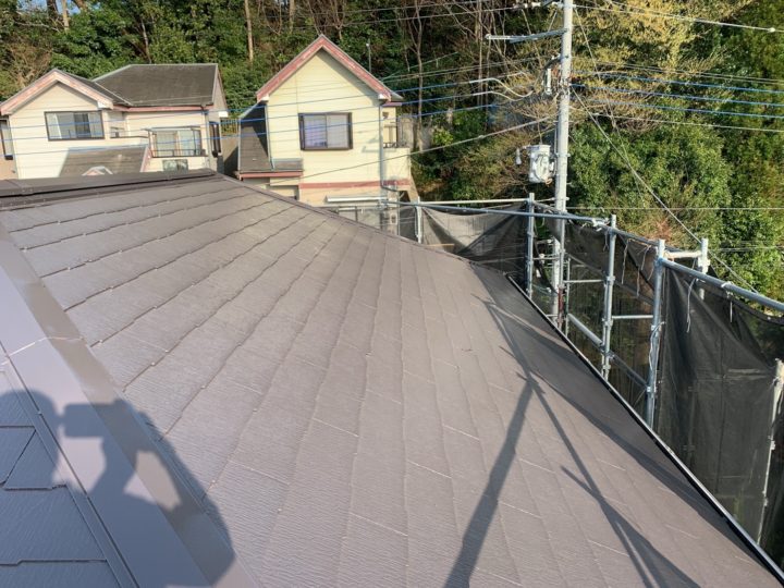 屋根完了全景