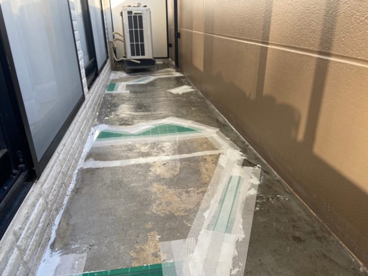 下地補強施工後