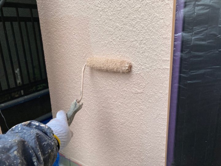 外壁上塗り