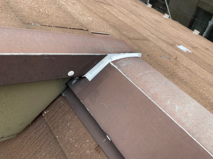 板金シーリング施工後