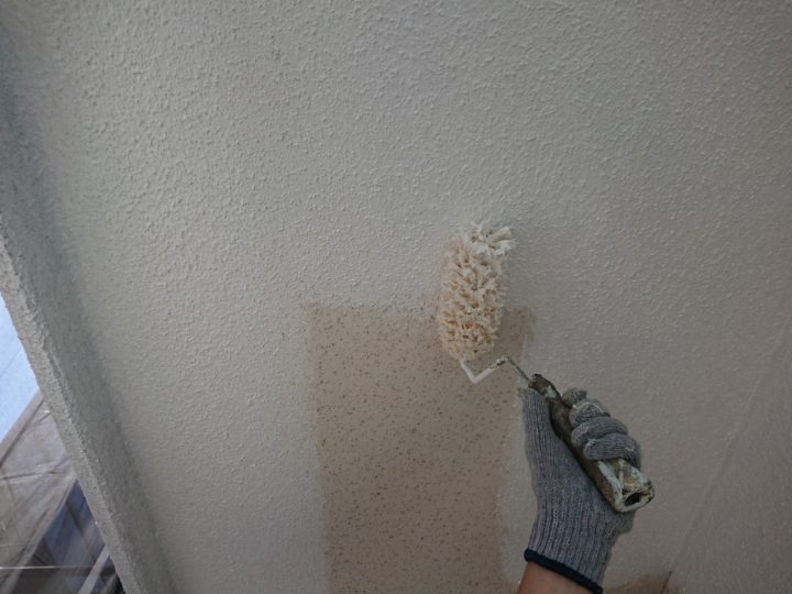 軒天下塗り