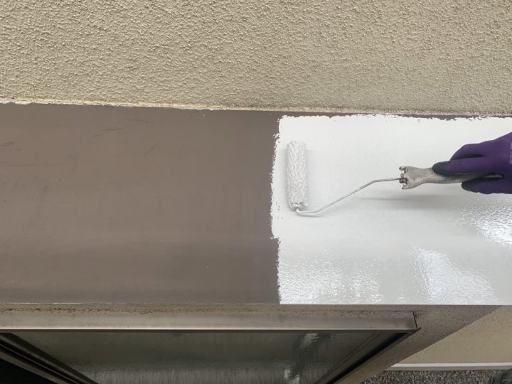 霧除け下塗り