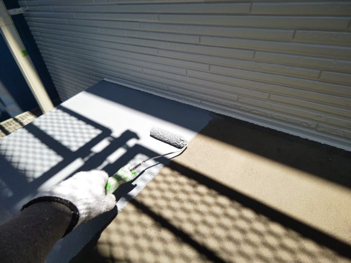 霧除け下塗り