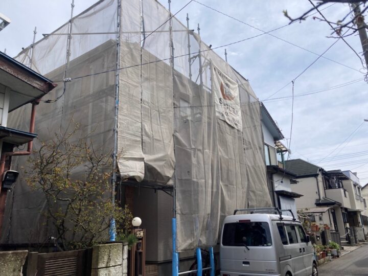 足場組立工事