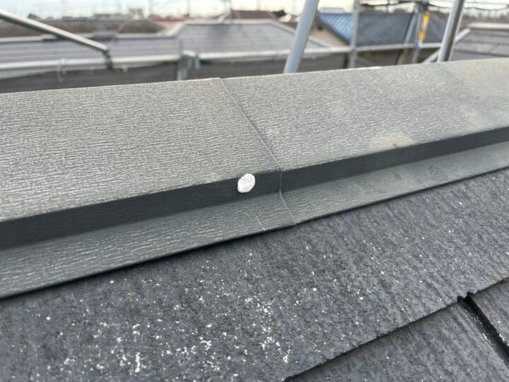 屋根板金シ－リング補修施工後