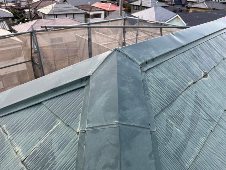 屋根板金シ－リング補修施工前