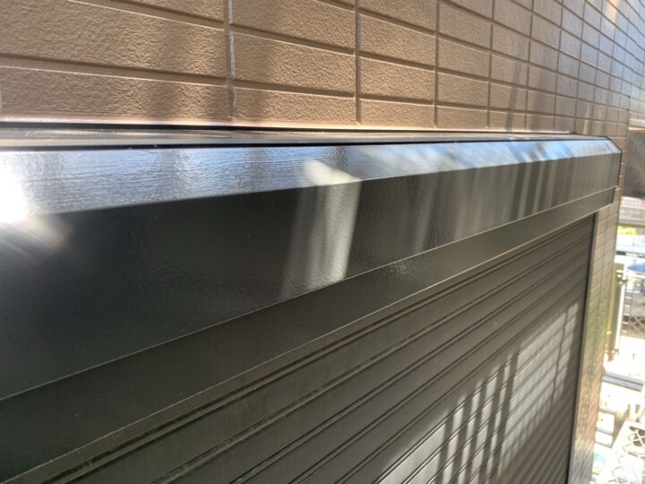 シャッタ－ボックス完了全景