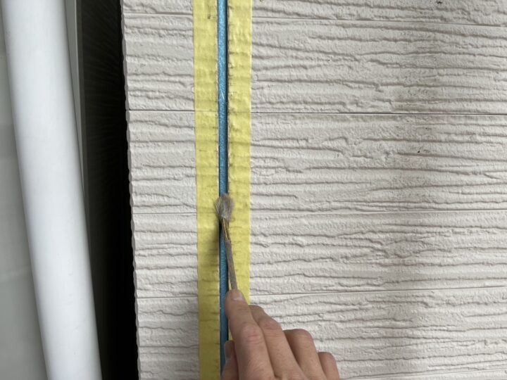 板間シ－リング専用プライマー塗布